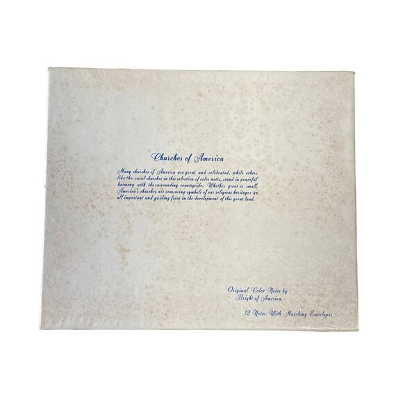 Original Color Notes Of America 12 Blank Notes with Matching Envelopes - Picture 6 of 7